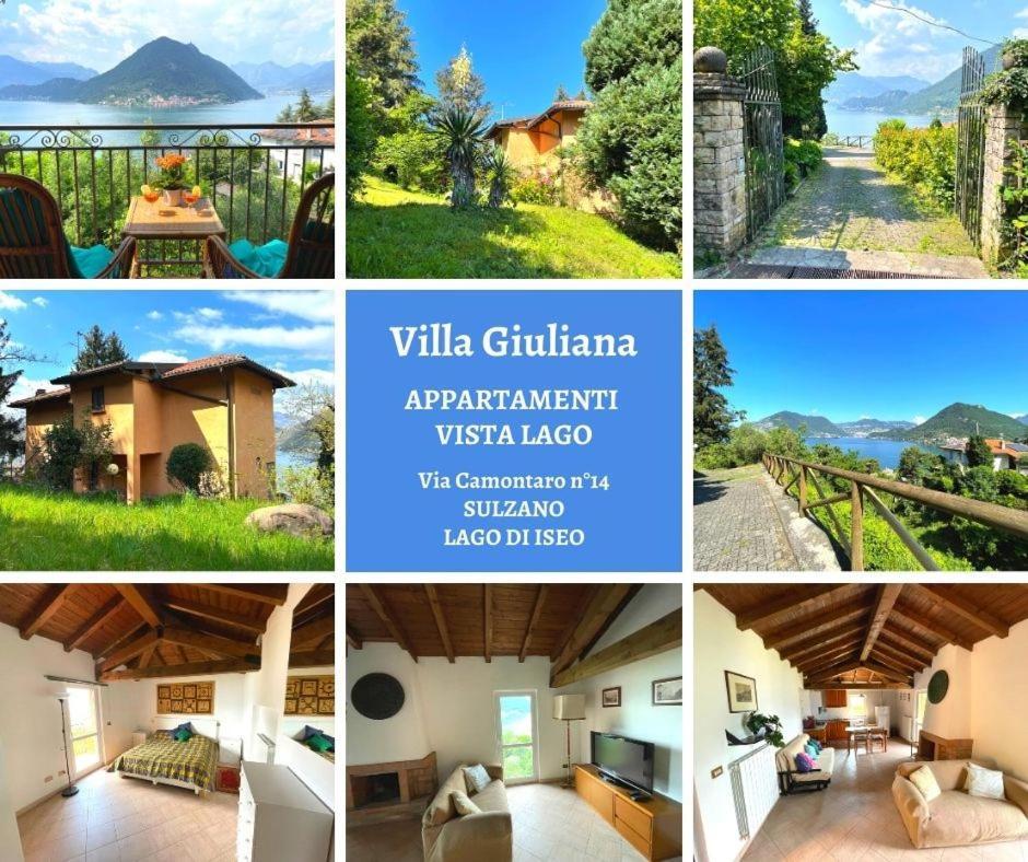 Appartamento Lake View Di Villa Giuliana Sulzano Exterior photo